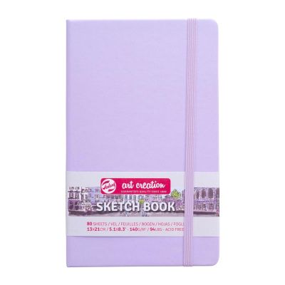 Art book, Art Creation, blok na skicovanie, 13 x 21 cm, violet