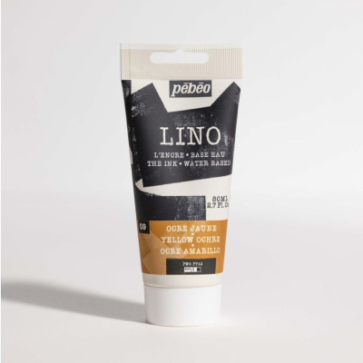 Farba na linoryt PEBEO LINOCUT - yellow ochre, 80 ml