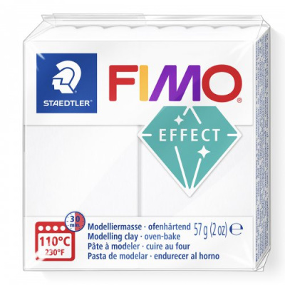 FIMO Effect Transparent 57 g, 014 biela