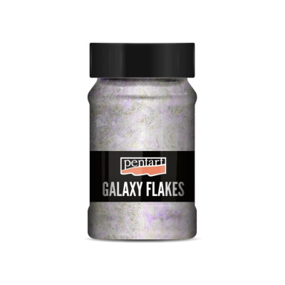 Galaxy vločky, 100 ml, monn biela