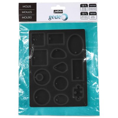 Silikónová forma GÉDEO geometric board, 10 tvarov