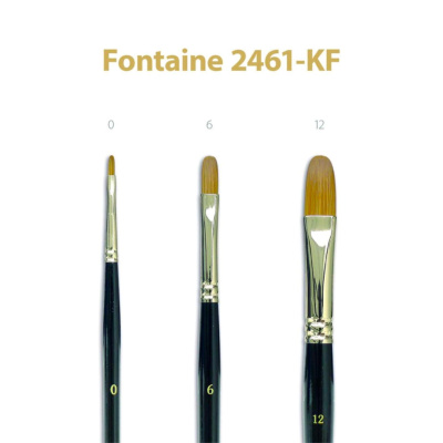 Štetec Simply-T, Fontaine filbert 6