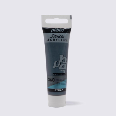 Studio Acrylics 30 ml, 360 Iridescent Blue Black