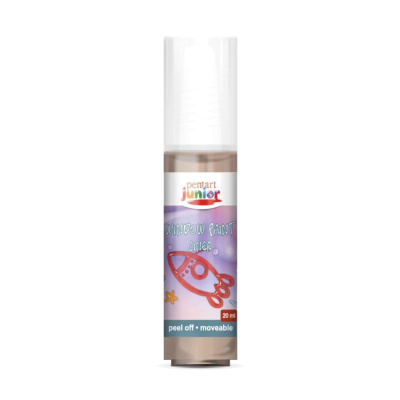Zlupovacia farba na sklo, 20 ml, hnedá